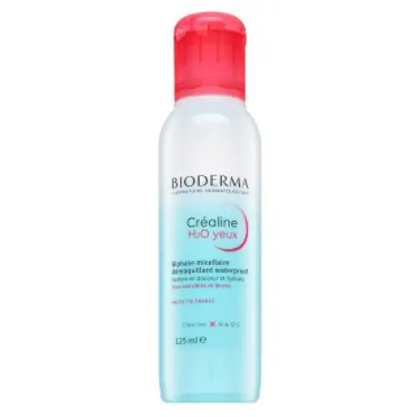 Bioderma Bioderma Créaline micelarna voda za skidanje šminke H20 Yeux Biphase Micellaire Démaquillant Waterproof 125 ml
