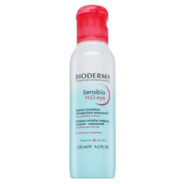 Bioderma Bioderma Sensibio dvofazni odstranjivač šminke H2O Eye Biphase Micellar Makeup Remover 125 ml