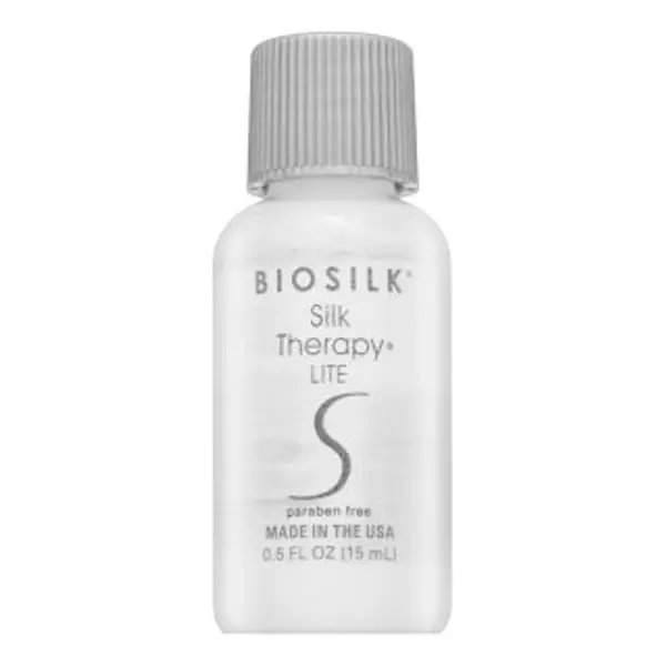 BioSilk BioSilk Silk Therapy Lite njega kose bez ispiranja za regeneraciju, prehranu i zaštitu kose 15 ml