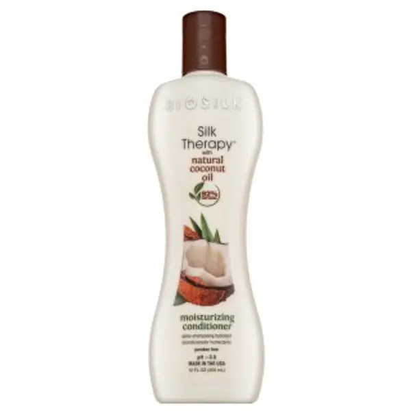 BioSilk BioSilk Therapy with Natural Coconut Oil Moisturizing Conditioner regenerator za kosu za hidrataciju kose 355 ml