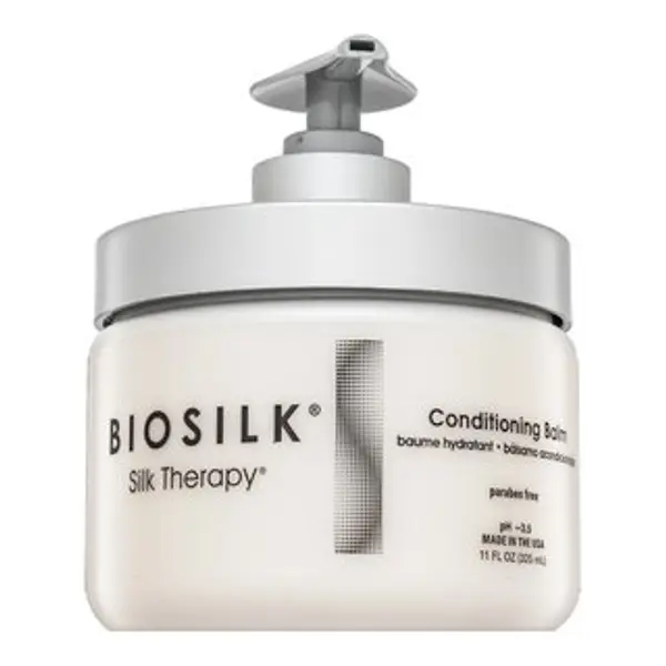 BioSilk BioSilk Silk Therapy Conditioning Balm uhladzujúca mask za mekoću i sjaj kose 325 ml