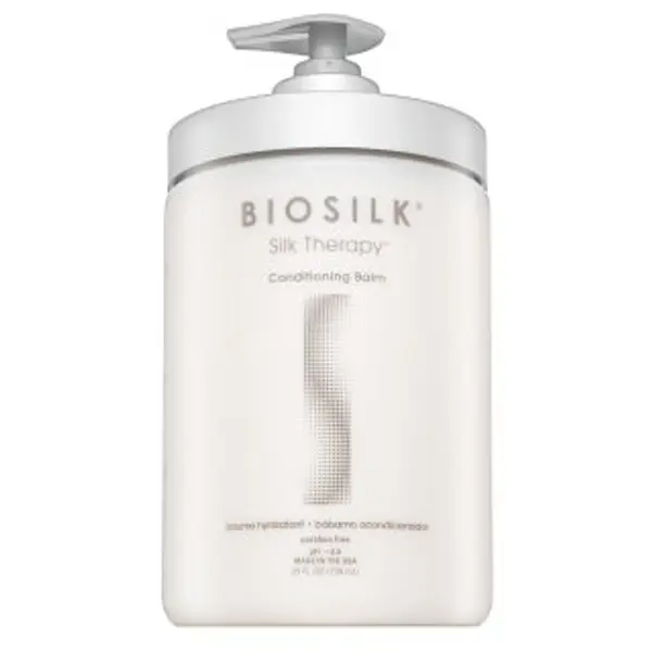 BioSilk BioSilk Silk Therapy Conditioning Balm uhladzujúca mask za mekoću i sjaj kose 739 ml