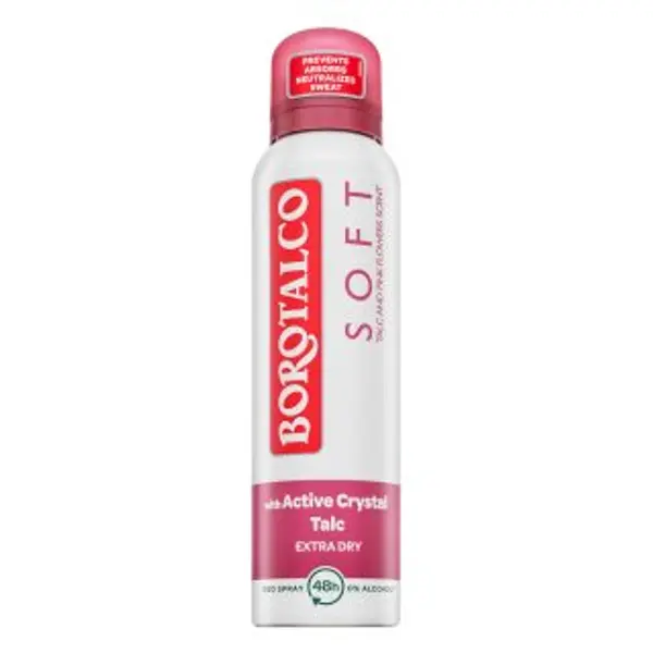 Borotalco Borotalco Soft dezodorans s raspršivačem Extra Dry 48h Deo Spray 150 ml