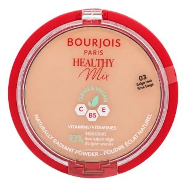 Bourjois Bourjois Healthy Mix Clean & Vegan Powder puder s matirajućim učinkom 03 Rose Beige 10 g