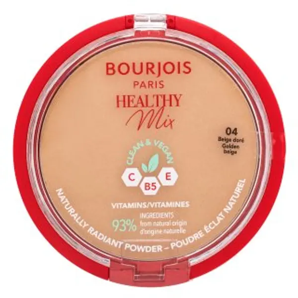 Bourjois Bourjois Healthy Mix Clean & Vegan Powder puder s matirajućim učinkom 04 Golden Beige 10 g