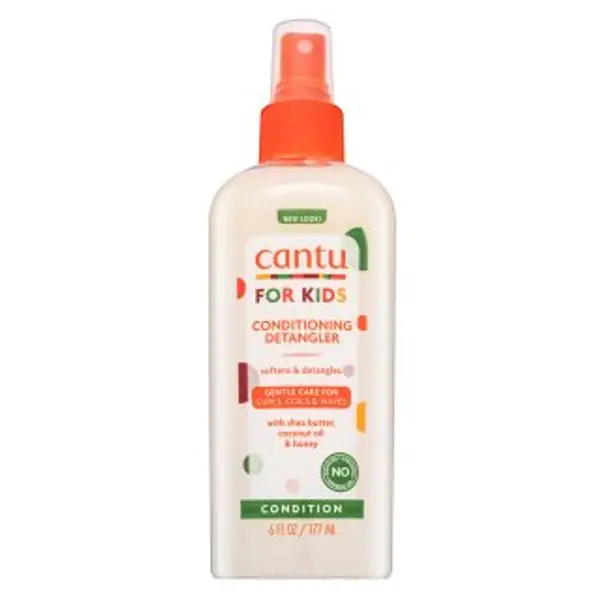 Cantu Cantu For Kids Conditioning Detangler regenerator bez ispiranja za lako raščešljavanje kose 177 ml