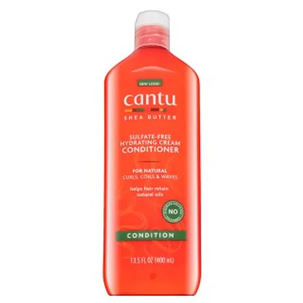 Cantu Cantu Shea Butter Sulfate-Free Hydrating Cream Conditioner hidratantni regenerator za valovitu i kovrčavu kosu 400 ml