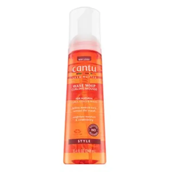 Cantu Cantu Shea Butter Wave Whip Curling Mousse styling pjena za valovitu i kovrčavu kosu 248 ml