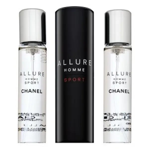 Chanel Chanel Allure Homme Sport - Refillable toaletna voda za muškarce 3 x 20 ml
