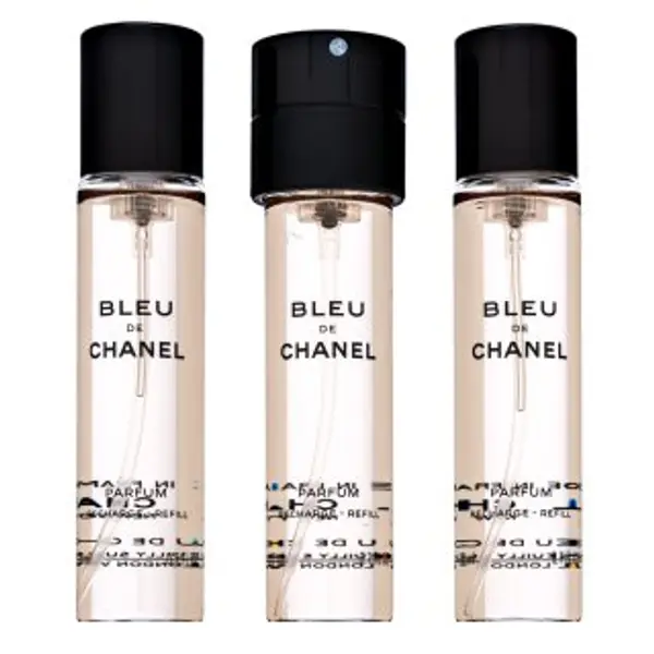 Chanel Chanel Bleu de Chanel Parfum - Refill čistý parfém za muškarce 3 x 20 ml
