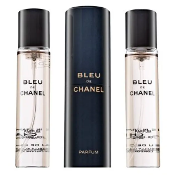 Chanel Chanel Bleu de Chanel Parfum - Twist and Spray čistý parfém za muškarce 3 x 20 ml