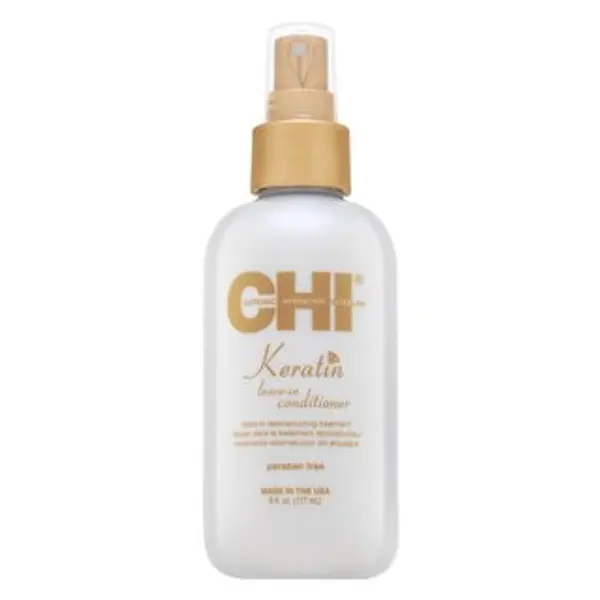 CHI CHI Keratin Leave-In Conditioner regenerator bez ispiranja za grubu i neukrotivu kosu 177 ml