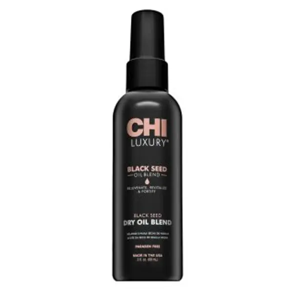 CHI CHI Luxury Black Seed Oil Black Seed Dry Oil zaglađujuće ulje za sve tipove kose 89 ml