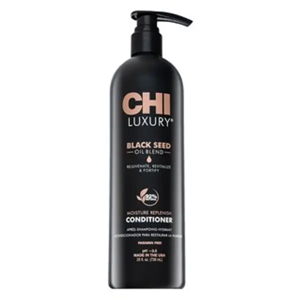 CHI CHI Luxury Black Seed Oil Moisture Replenish Coniditoner hranjivi regenerator s hidratantnim učinkom 739 ml