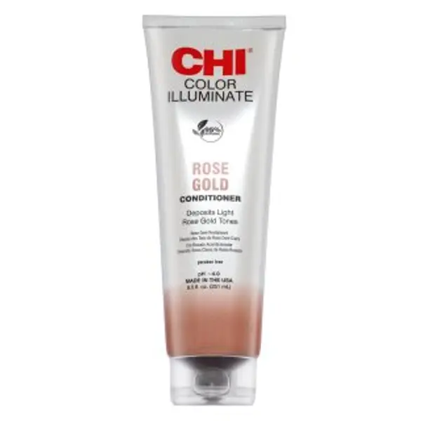 CHI CHI Ionic Color Illuminate Conditioner regenerator za toniranje za oživljavanje boje Rose Gold 251 ml