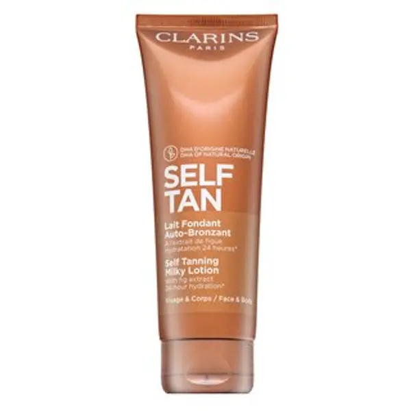 Clarins Clarins Self Tan samoopalovacie mlieko na telo a tvár Milky Lotion 125 ml