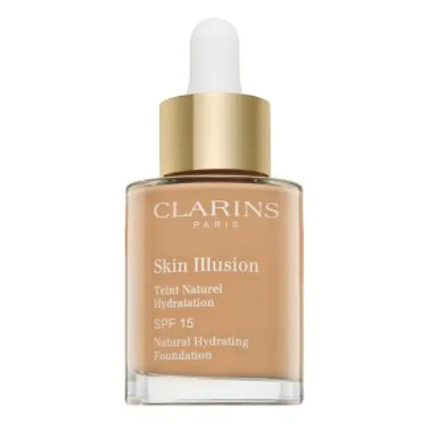 Clarins Clarins Skin Illusion Natural Hydrating Foundation tekući make-up s hidratantnim učinkom 108.5 Cashew 30 ml