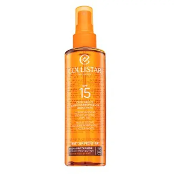 Collistar Collistar Supertanning zaštitno suho ulje za sunčanje SPF 15 Mosturizing Dry Oil SPF 15 200 ml