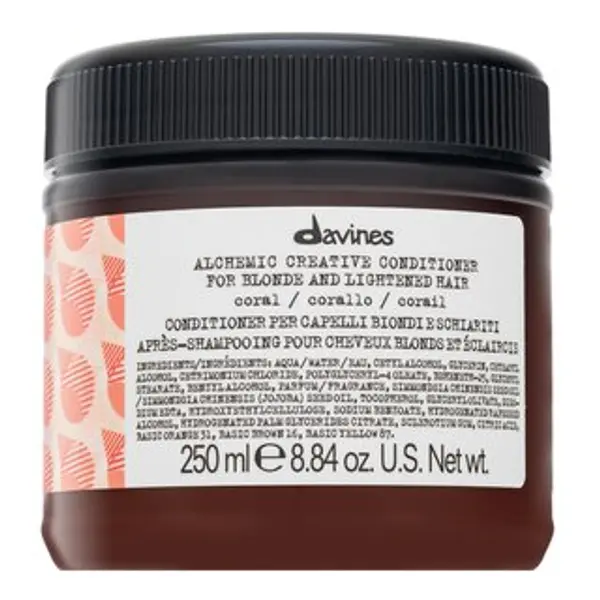 Davines Davines Alchemic Conditioner regenerator za kosu za isticanje boje kose Coral 250 ml