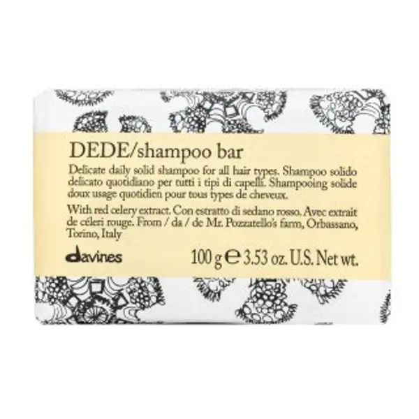 Davines Davines Essential Haircare Dede Shampoo Bar čvrsti šampon s hranjivim učinkom za sve tipove kose 100 g