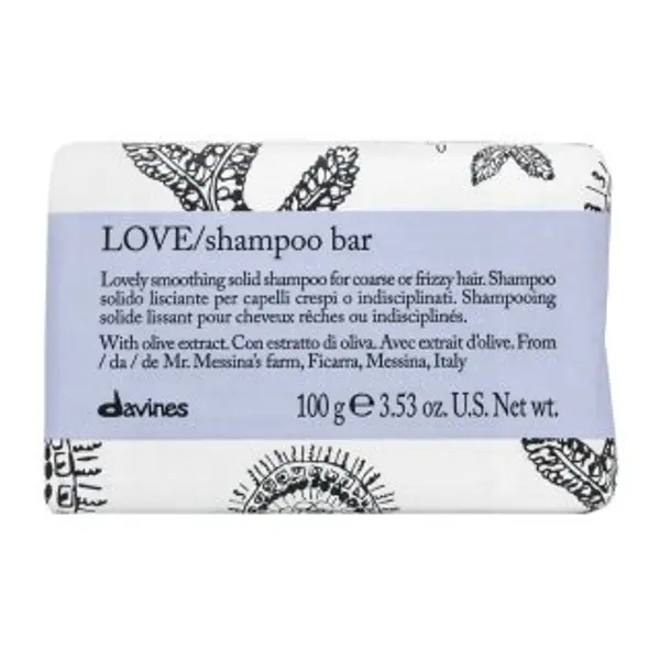 Davines Davines Essential Haircare Love Shampoo Bar čvrsti šampon s hranjivim učinkom za grubu i neukrotivu kosu 100 g
