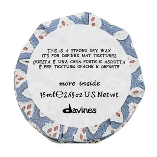 Davines Davines More Inside Strong Dry Wax vosak za oblikovanje za jaku fiksaciju 75 ml