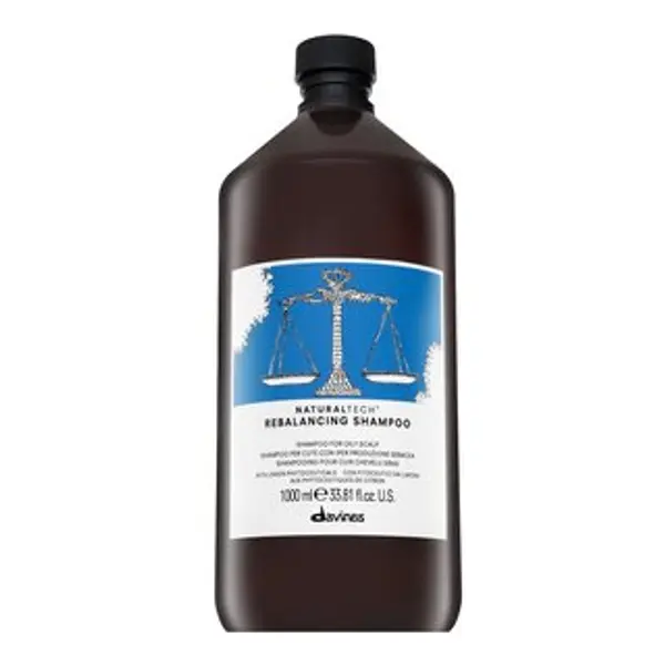 Davines Davines Natural Tech Rebalancing Shampoo šampon za čišćenje za masno vlasište 1000 ml