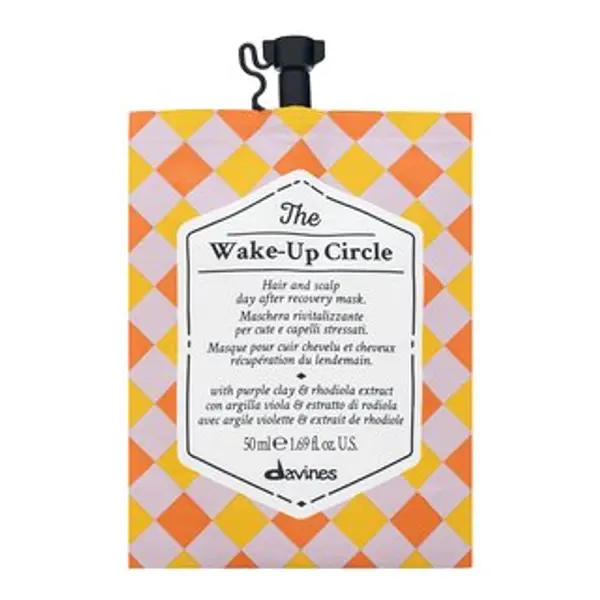 Davines Davines The Wake Up Circle učvršćujuća maska za opterećenu i osjetljivu kosu 50 ml