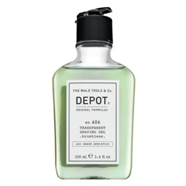 Depot Depot gel za brijanje No. 406 Transparent Shaving Gel 100 ml
