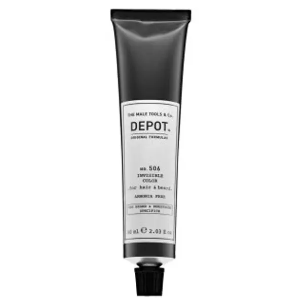 Depot Depot No. 506 Invisible Color polutrajna boja za kosu i brkove Graphite 60 ml