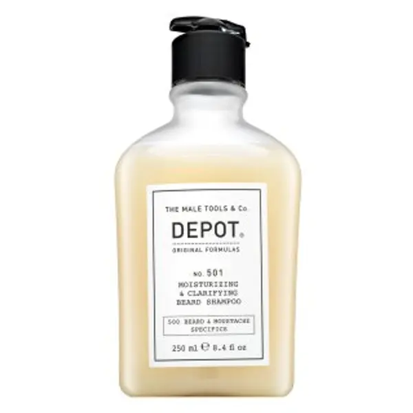 Depot Depot šampon za čišćenje No. 501 Moisturizing & Clarifying Beard Shampoo 250 ml