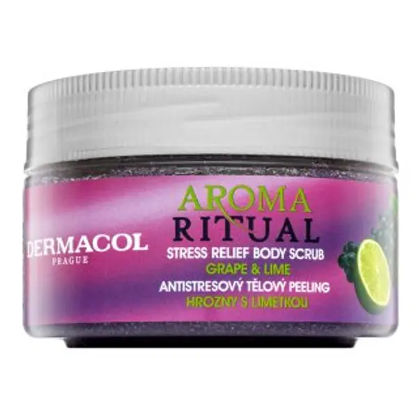 Dermacol Dermacol Aroma Ritual piling za tijelo Stress Relief Body Scrub Grape & Lime 200 g