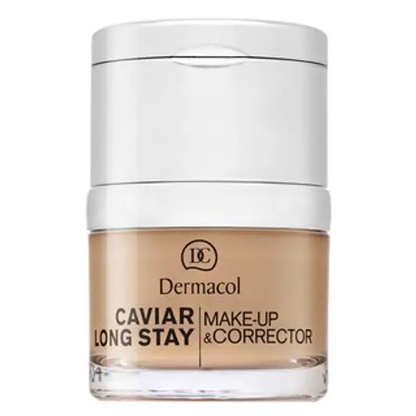 Dermacol Dermacol Caviar Long Stay Make-Up & Corrector make-up s ekstraktima kavijara i korektorom za usavršavanje 3 Nude 30 ml