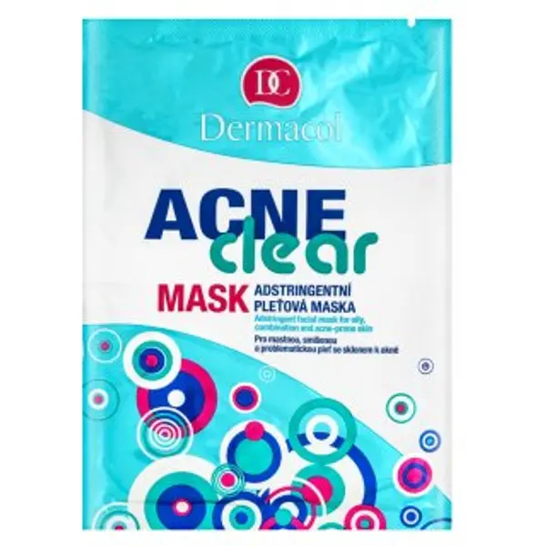 Dermacol Dermacol ACNEclear hranjiva maska Adstringent Facial Mask 2 x 8 g
