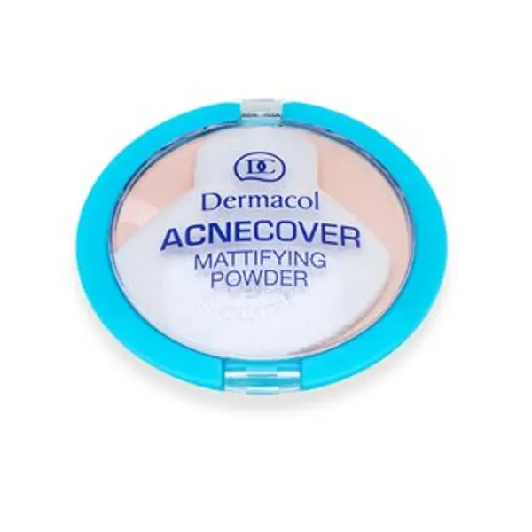 Dermacol Dermacol ACNEcover Mattifying Powder puder za problematičnu kožu No.01 Porcelain 11 g