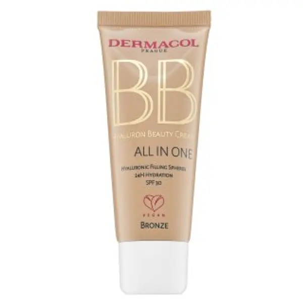 Dermacol Dermacol All in One Hyaluron Beauty Cream BB krema s hidratantnim učinkom 02 Bronze 30 ml