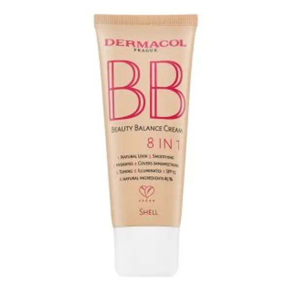 Dermacol Dermacol BB Beauty Balance Cream 8in1 BB krema za ujednačenu i prosvijetljenu kožu Shell 30 ml