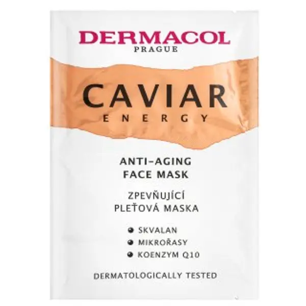 Dermacol Dermacol Caviar Energy hranjiva maska Anti-Aging Face Mask 15 ml