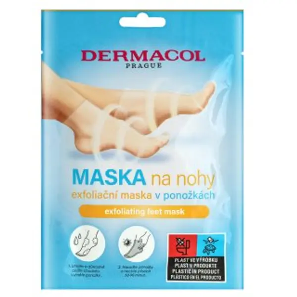 Dermacol Dermacol Exfoliating eksfolirajuća maska Feet Mask 2 x 15 ml