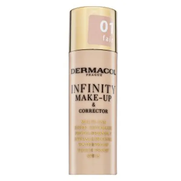 Dermacol Dermacol Infinity Make-Up & Corrector šminka i korektor 01 Fair 20 g