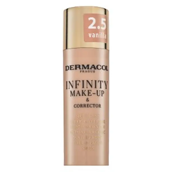 Dermacol Dermacol Infinity Make-Up & Corrector šminka i korektor 2.5 Vanilla 20 g