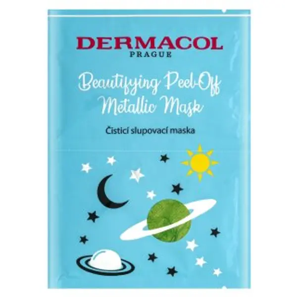 Dermacol Dermacol maska ​​za čišćenje Beautifying Peel-Off Metalic Mask 15 ml