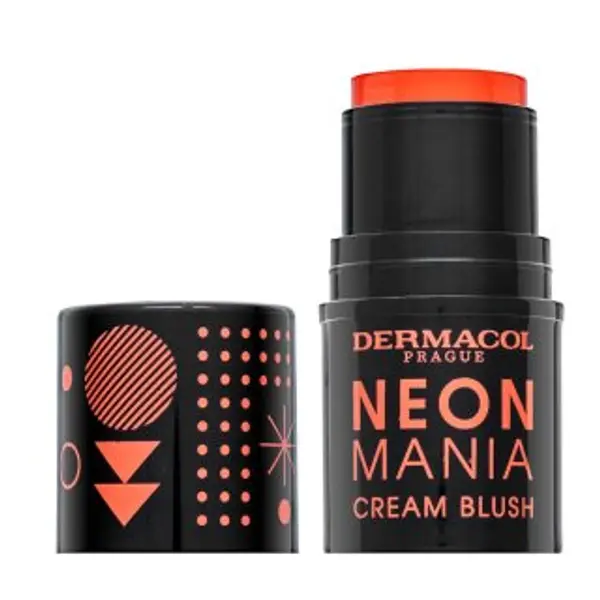 Dermacol Dermacol Neon Mania Cream Blush kremasto rumenilo 2 Coral