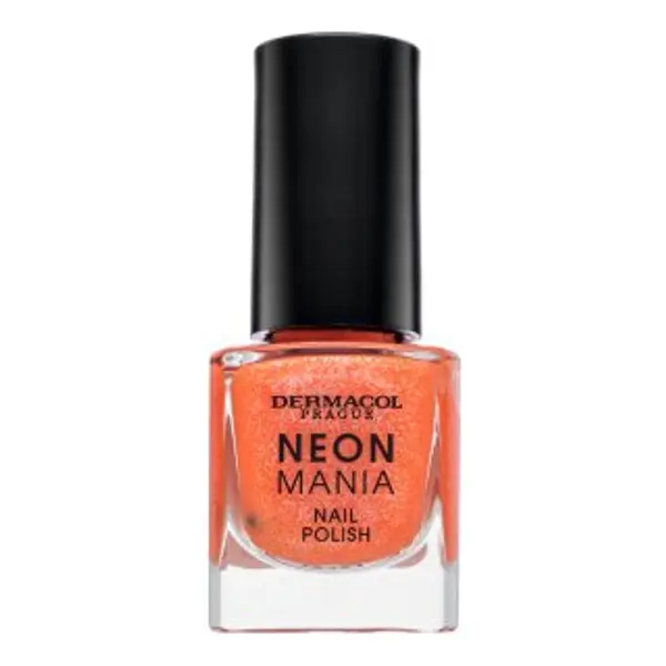 Dermacol Dermacol Neon Mania Nail Polish lak za nokte 2 Orange Glow 5 ml