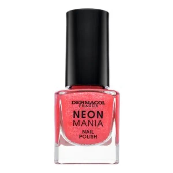 Dermacol Dermacol Neon Mania Nail Polish lak za nokte 5 Bubblegum Pink 5 ml