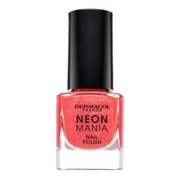 Dermacol Dermacol Neon Mania Nail Polish lak za nokte 7 Coral Sunset 5 ml