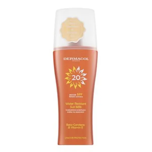 Dermacol Dermacol Sun mlijeko za sunčanje u spreju Water Resistant Sun Milk SPF20 Spray 200 ml