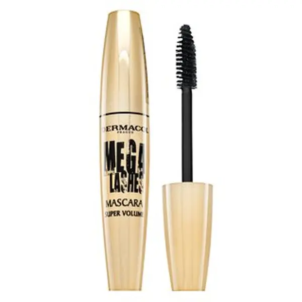 Dermacol Dermacol Mega Lashes Mascara Super Volume maskara za produljenje trepavica i volumen Black 13 ml