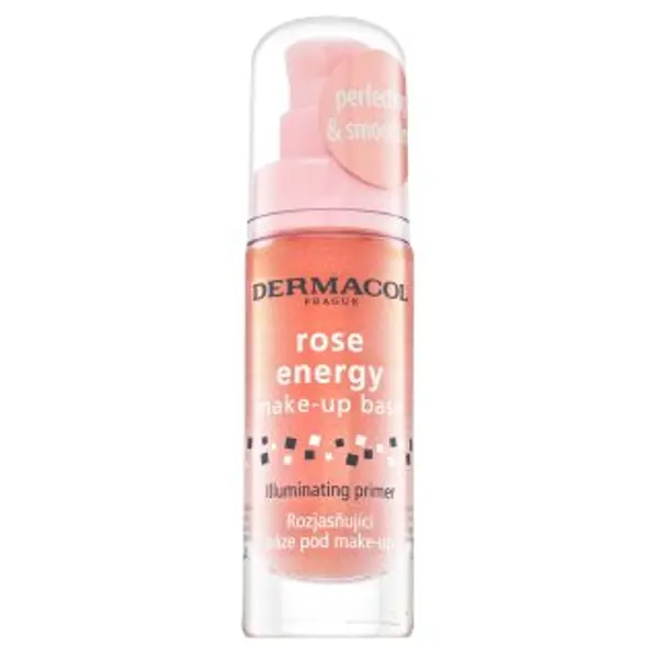 Dermacol Dermacol Rose Energy Make-Up Base podloga za šminku za ujednačenu i prosvijetljenu kožu 20 ml
