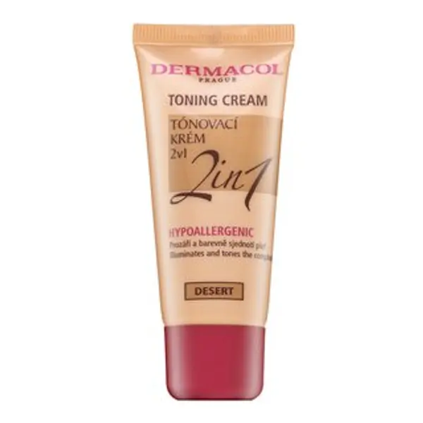 Dermacol Dermacol Toning Cream 2in1 tónujúce a hydratačné emulzie za ujednačavanje boje i tona kože Desert 30 ml